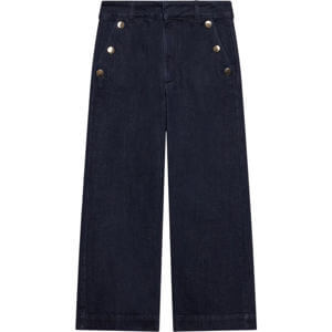 Mint Velvet Dark Indigo Cropped Jeans